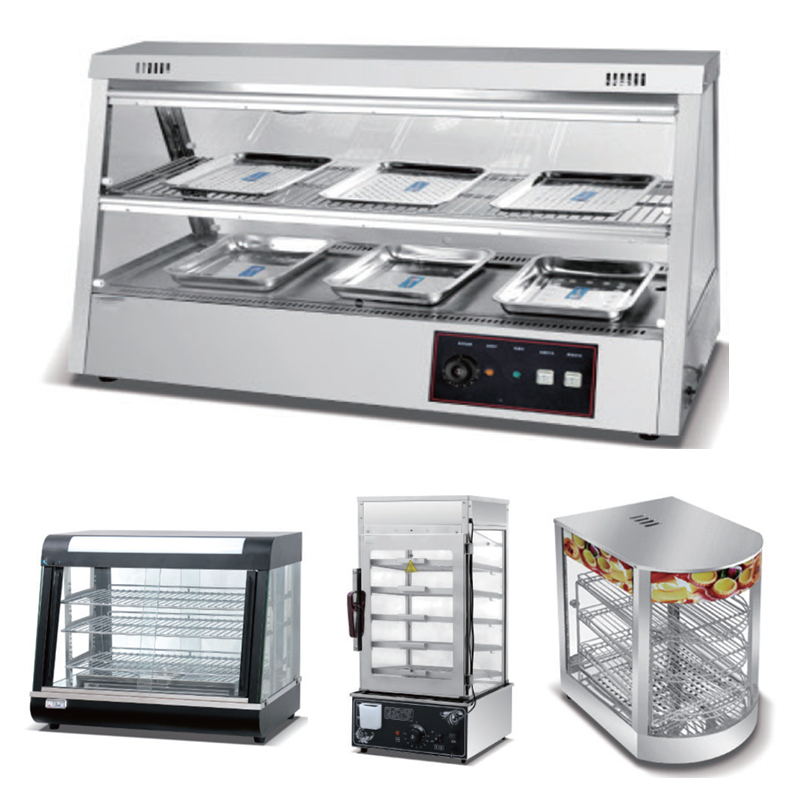 Commercial Foodservice Supply Pastry & Bread Bakery Display Cabinet Food Warmer Showcase