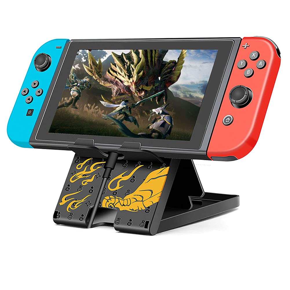 Подставка для переключателя Nintendo, Регулируемый складной нескользящий кронштейн, для палубы/переключателя OLED/Switch Lite