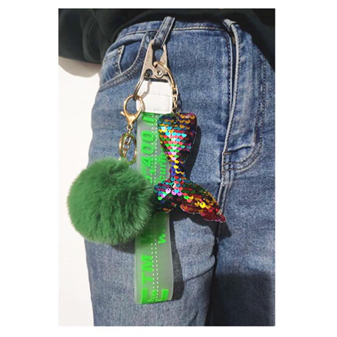 Metal hook cool neoprene wristlet keychain lanyard 1 pack Factory in China