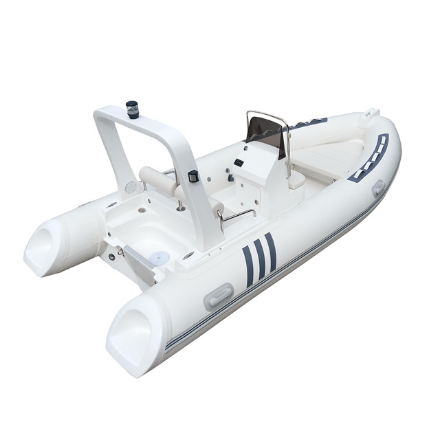 CE rib boat16ft Глубокий V-образный Стекловолоконный корпус гипалон или ПВХ трубка