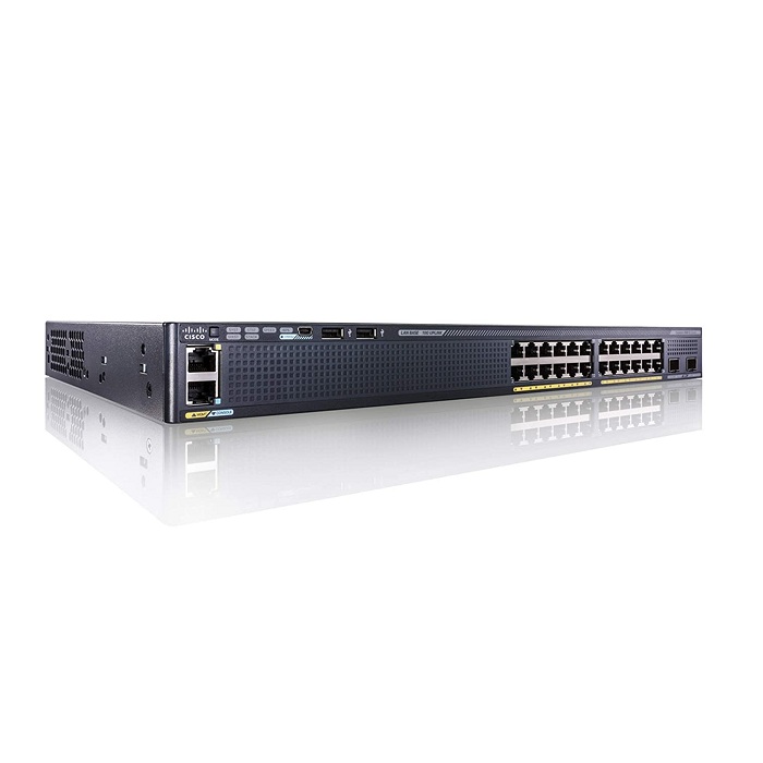 100% Оригинальный WS-C2960X-24TS-L 24 порт Gigabit Ethernet сетевой коммутатор Gigabit 4 SFP Uplink ios-15.2 4X1G для программирования в производственных условиях LAN в базу переключатель