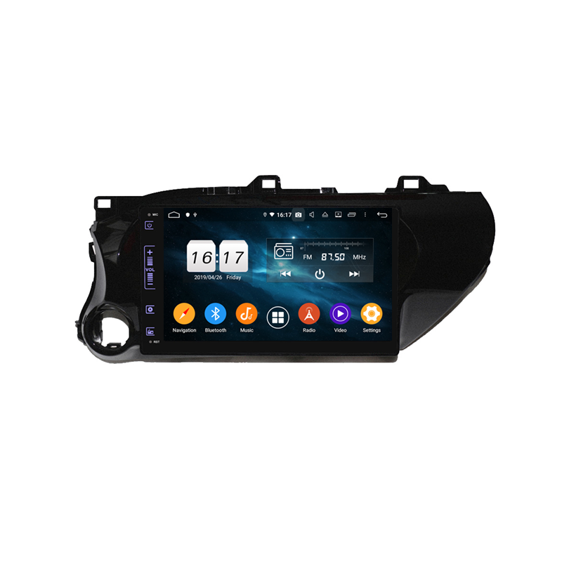 KLYDE KD-1042 для Hilux 2016-2018 автомобильный стерео навигационный плеер Android System Media Player