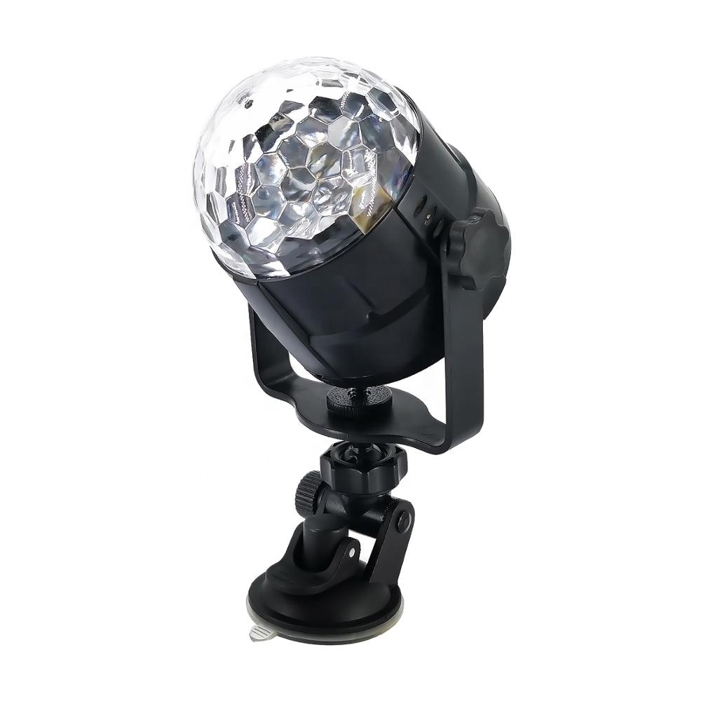 ИК-пульт RGB LED хрустальный магический вращающийся шар сценические огни 4 м USB 5 в красочные для KTV DJ Дискотека