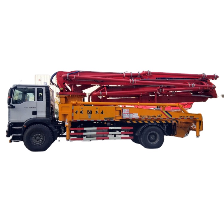 China mobile concrete pump truck concrete boom pumps for sale