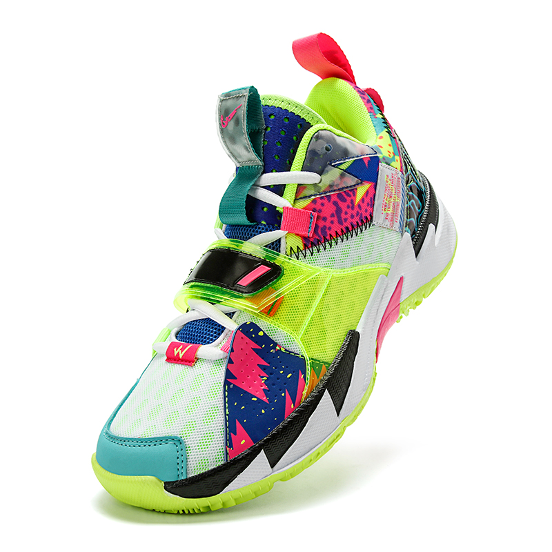 New Arrival Colorful Basketball shoes For Men Sport Shoes Fashion High Cut Street Basketball Sneakers for outdoor playing