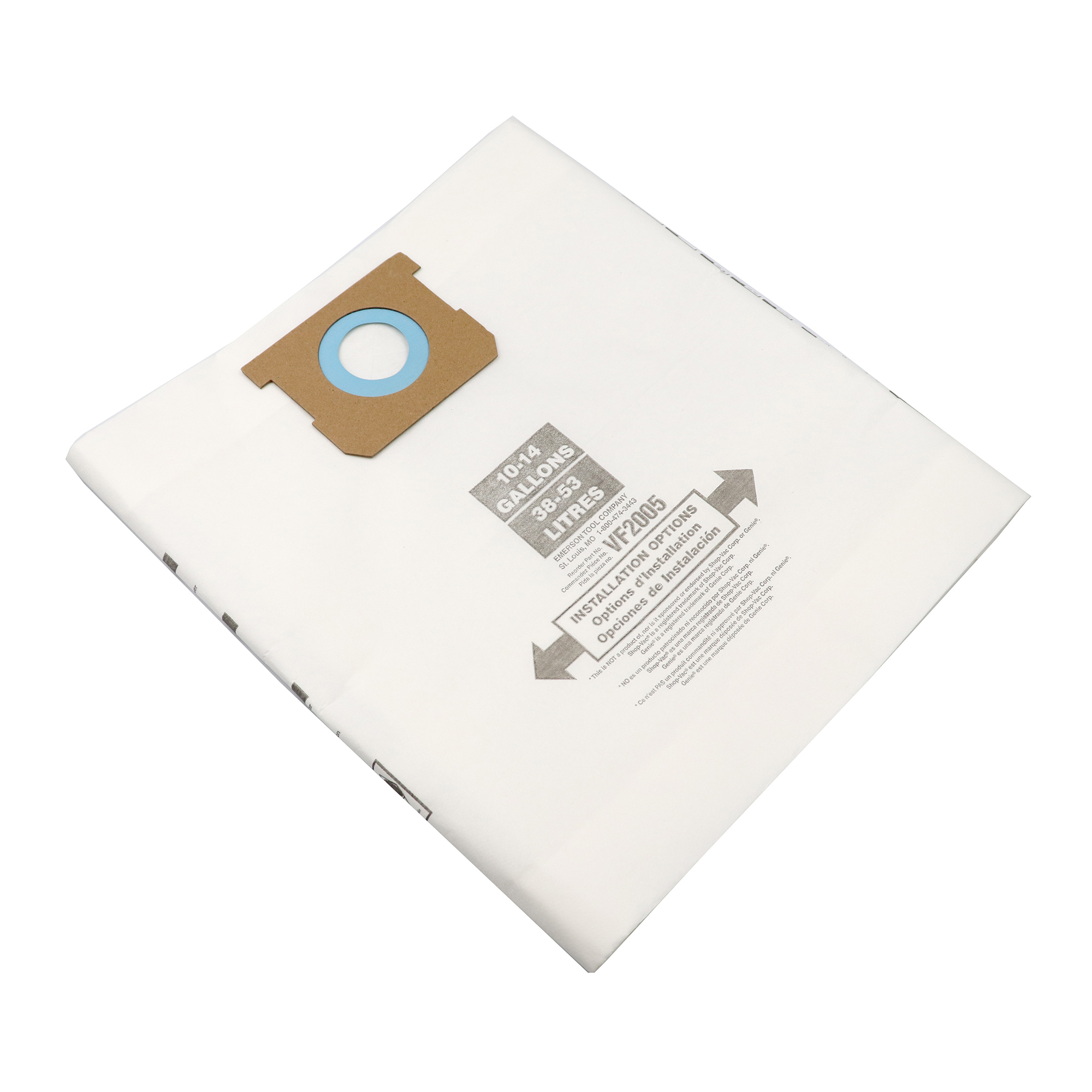 Vacuum Cleaner Dust bag for Shop-Vacs 10-14 Gallon Vacuum bags Comapre to Part Shop-Vacs 9066200