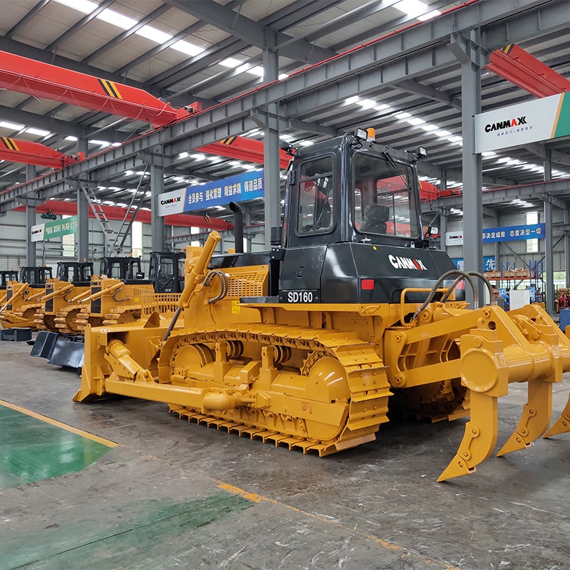 Китайский дешевый бульдозер CANMAX 160hp SD160 SD16 shantui Стандартный гусеничный бульдозер, тяжелый бульдозер на продажу