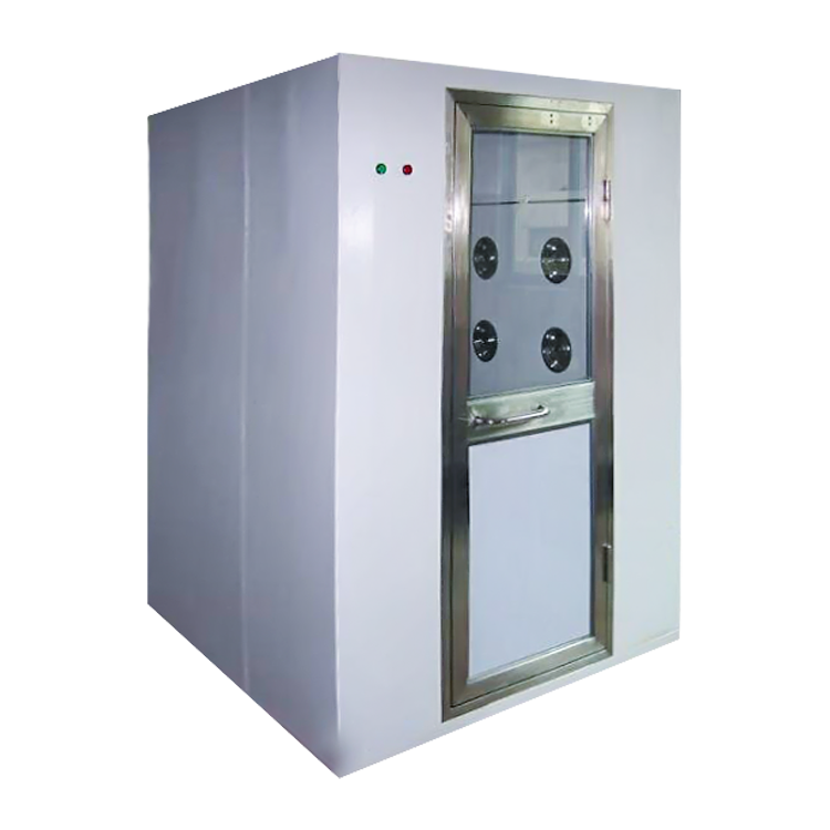 Stainless Steel Air Shower Clean Room With Shoe Sole Cleaning Machine