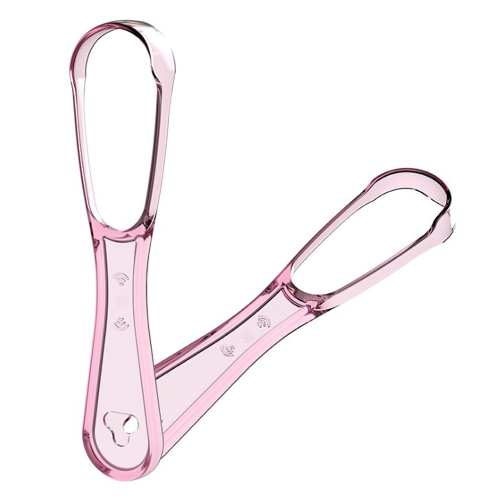 100% BPA Free Healthy Oral Care Plastic Tongue Scraper Cleaner