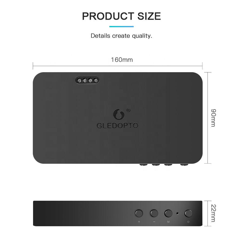Устройство для синхронизации потокового видео, соединение с Gledopto ZigBee Smart LED Lights Plus и Pro Surround Lighting, совместимо с синхронизацией HDMI TV