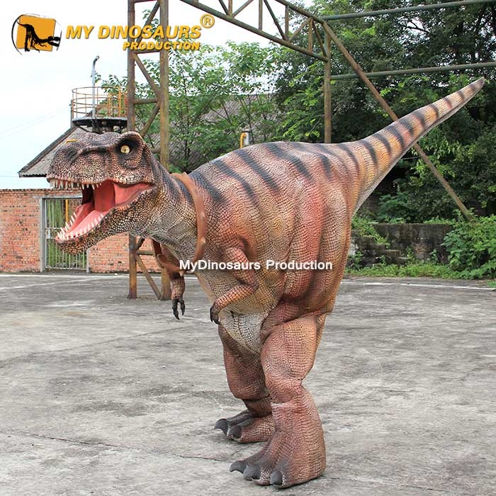 MY Dino SP068 вечеринка, реалистичный ходячий динозавр, марионетка, Раптор, костюм для взрослых