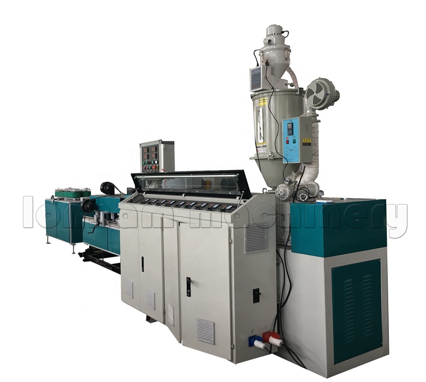 PE Single Wall Corrugated Pipe Extrusion Making Machine Production Line