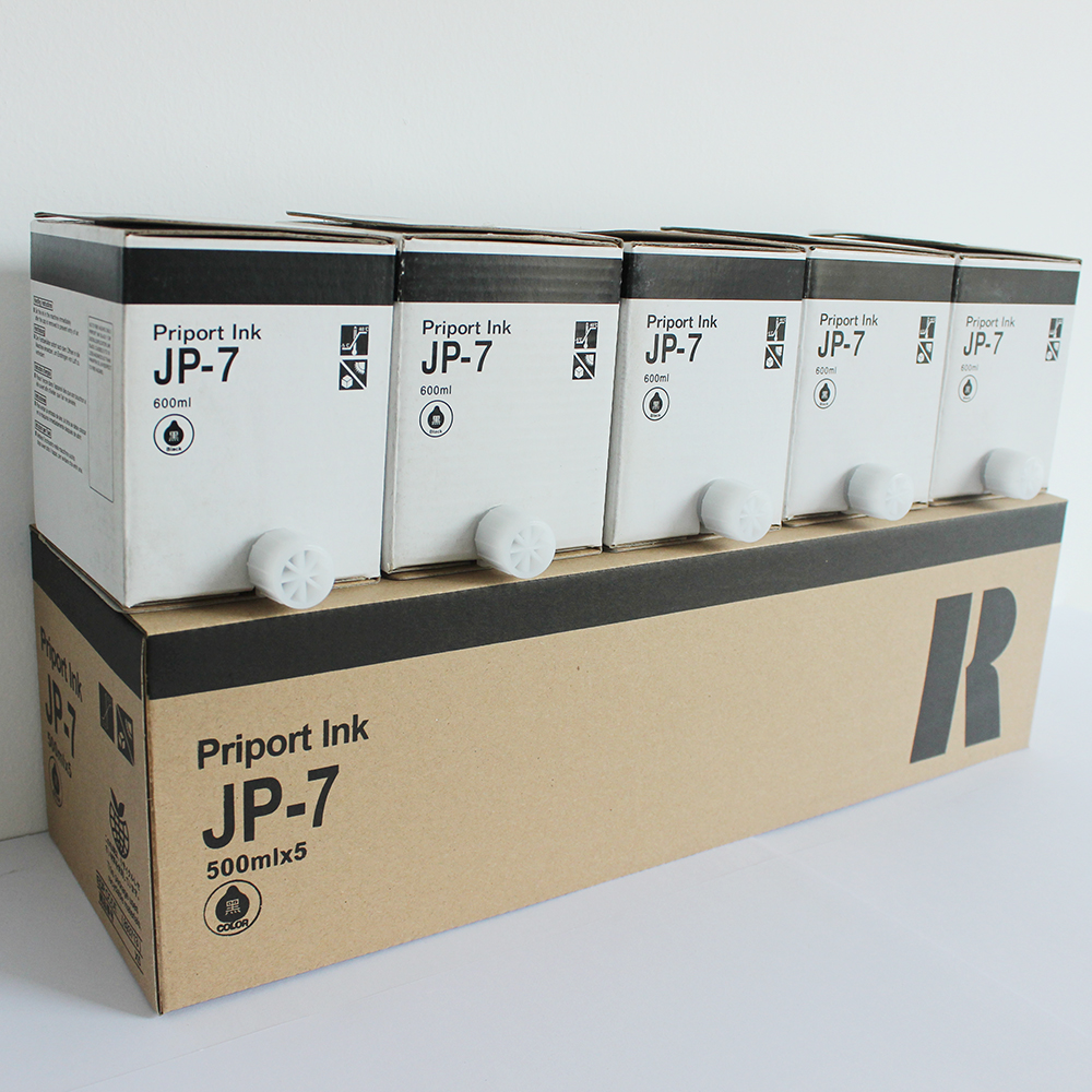 Высококачественный совместимый JP7 чернильный картридж для Ricoh JP 780 цифровой дубликатор, 500 мл черный