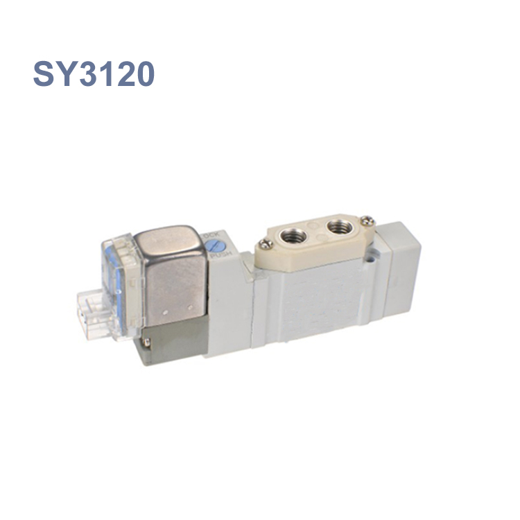 Прямая закупка с завода, Пневматический электромагнитный клапан Sy3120 Sy5120 Sy7120 3/2 5/2