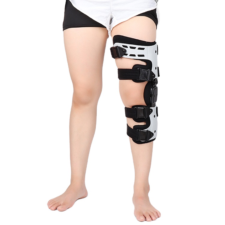 Adjustable comfortable osteoarthritis unloader OA hinged knee support brace