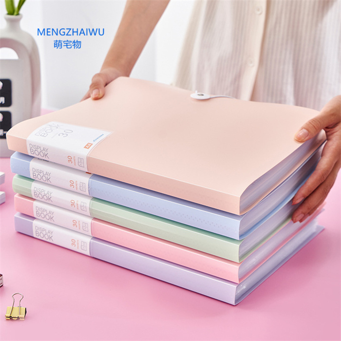 France office supplies and stationery Transparent interstitial multi-layer A4 Information Booklet teacher Test paper storage