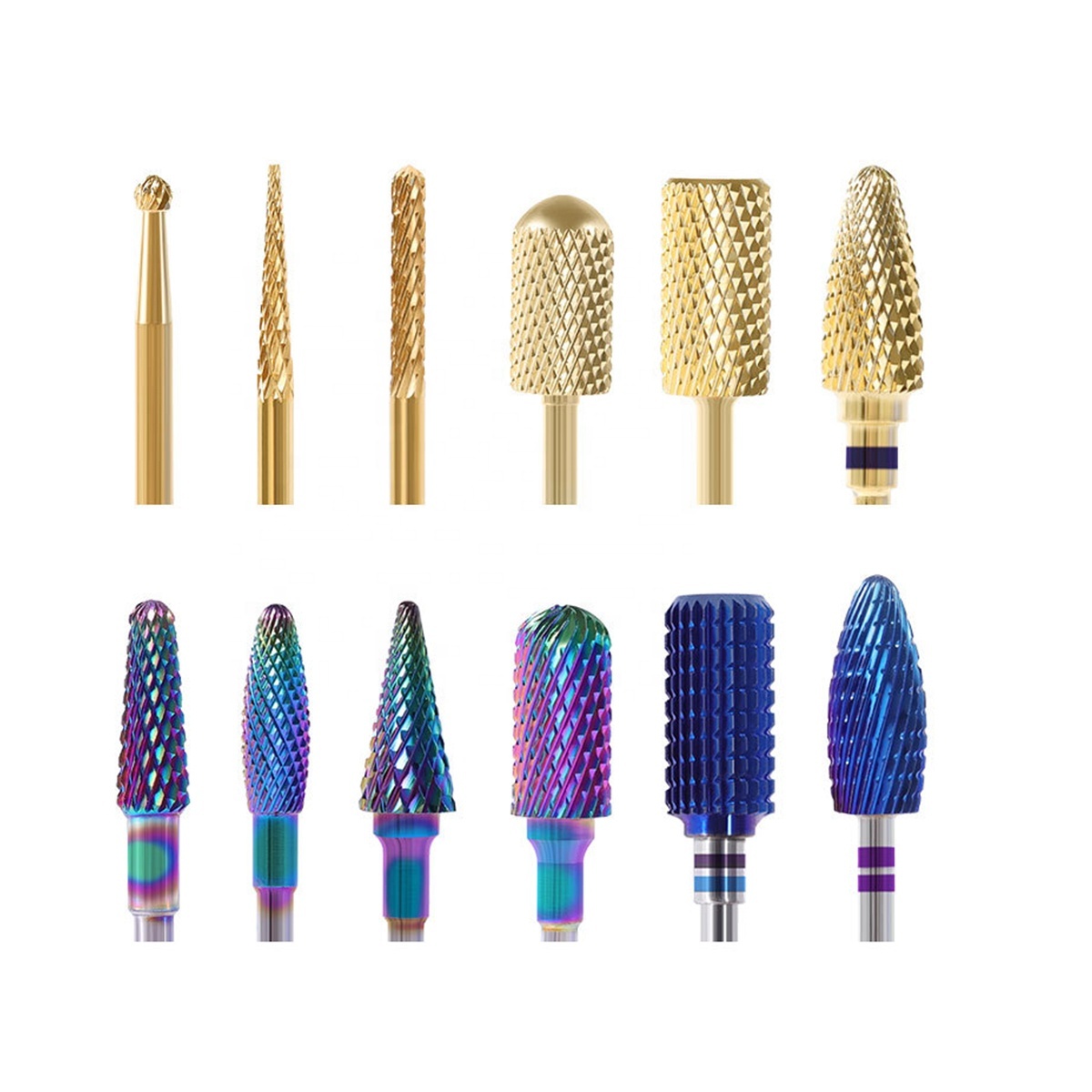 1Pcs High Quality Electric Nail Drill Tungsten Carbide Polishing Grinding Head Manicure Milling Cutter Nail Drill Bits Tungsten