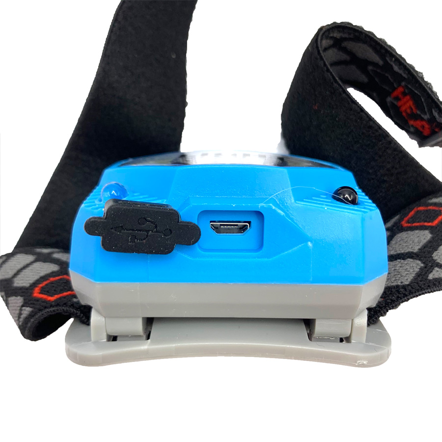 New Product Aluminum Alloy plastic Mini Waterproof Headlamp Portable Head Torch Light