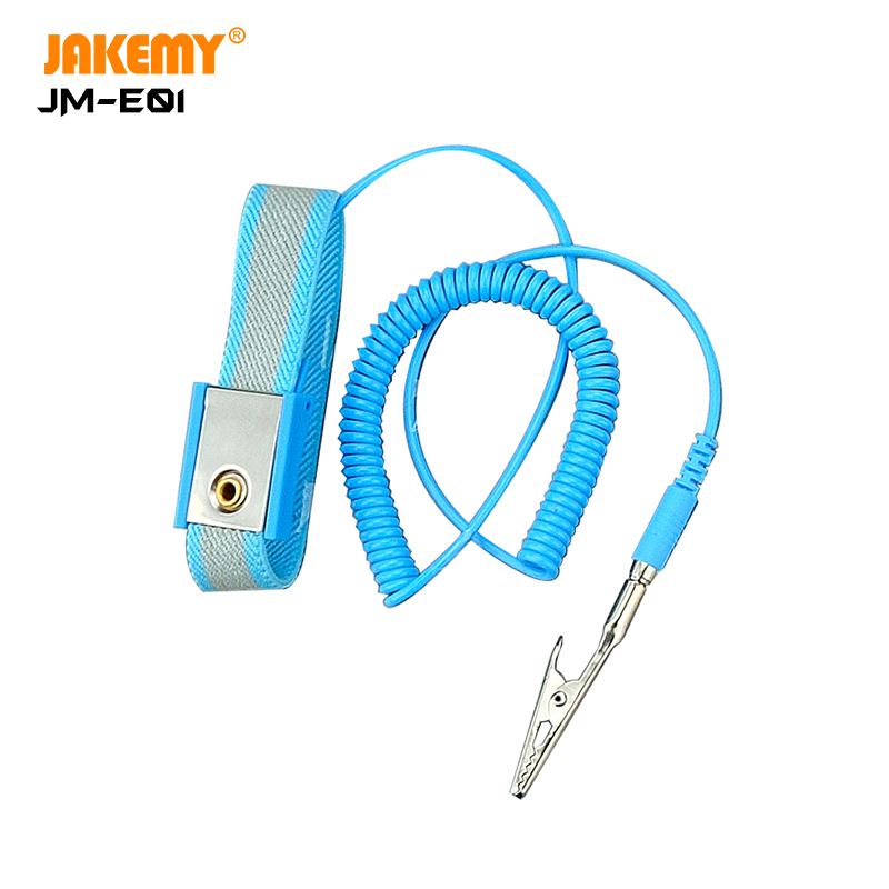 JAKEMY JM-E01 антистатический проводящий эластичный ESD ремешок на запястье