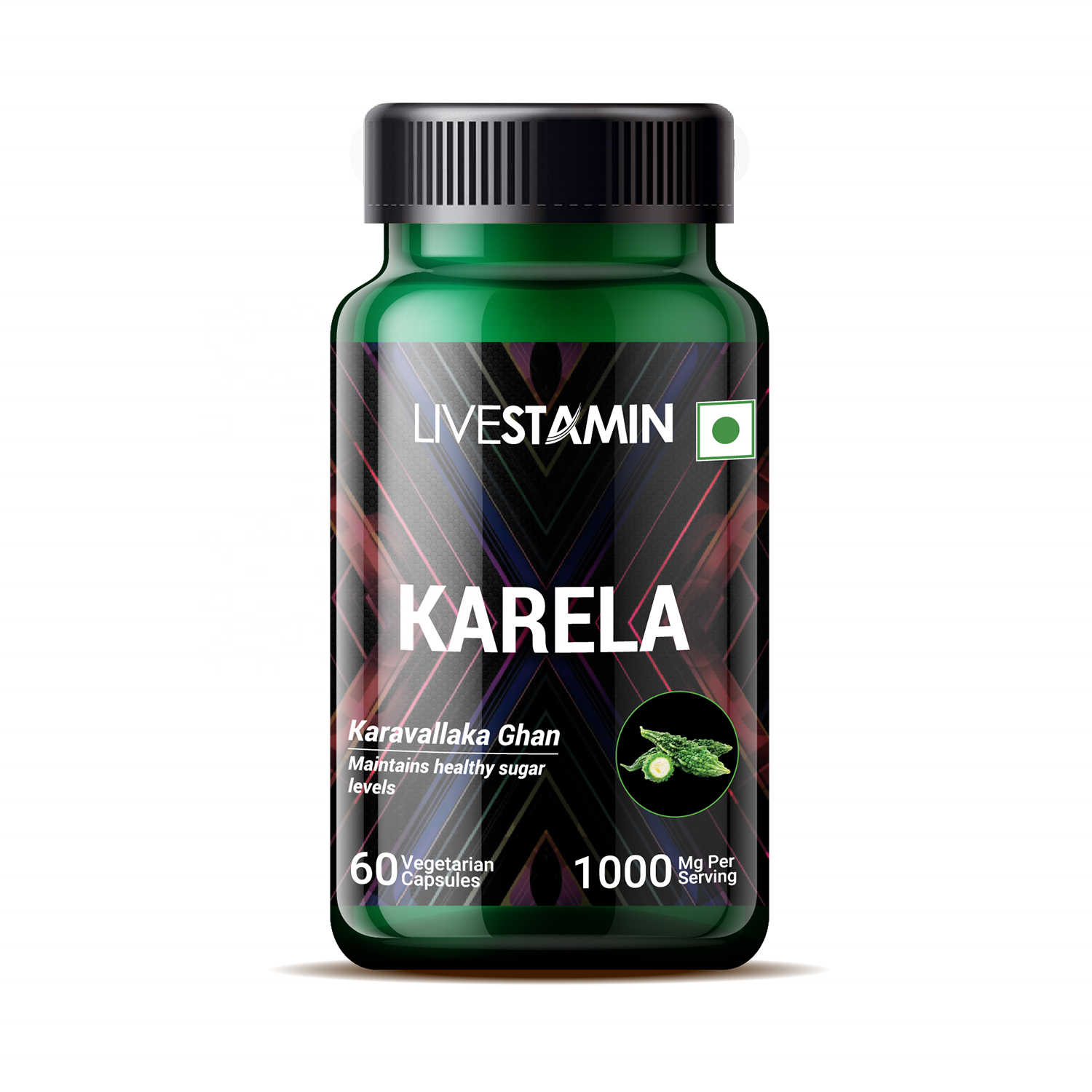 Капсулы Karela 500 мг HCA с Momordica charantia и экстракт горькой тыквы для диабетической добавки, частная марка GMP-ISO