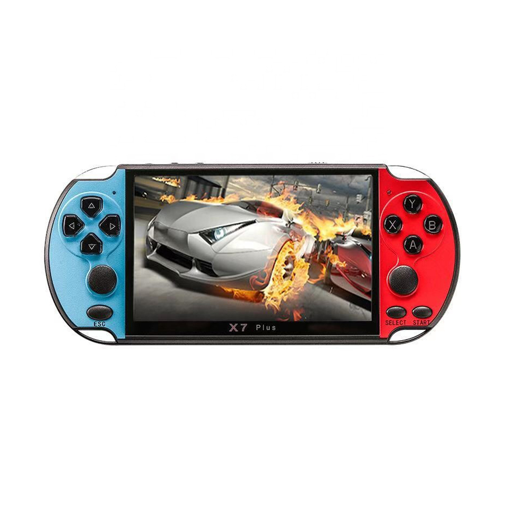 Китайская дешевая игровая консоль, оптовая продажа, игровая станция с 4 AV кабелем X7 Plus, портативный файтинг, Ретро игровой плеер, винтажная HD MI Ретро игра