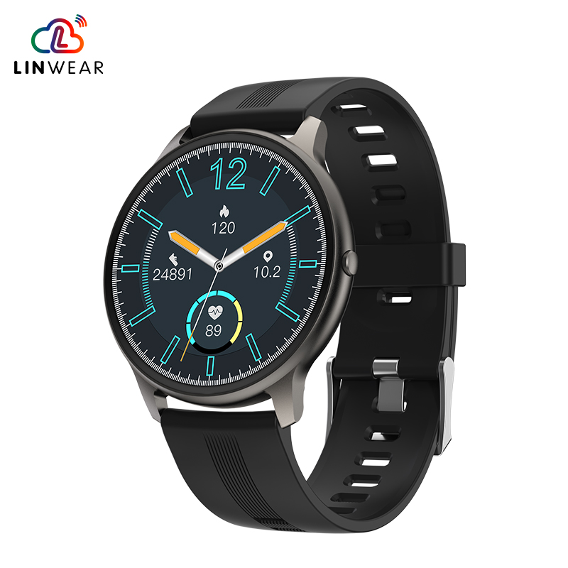 Linwear Sdk Smart Watch 1.28" Tft Fitness Tracker Blood Pressure Monitor Wholesale Lw11 Ip68 Waterproof Mens Watch Sleep Tracker