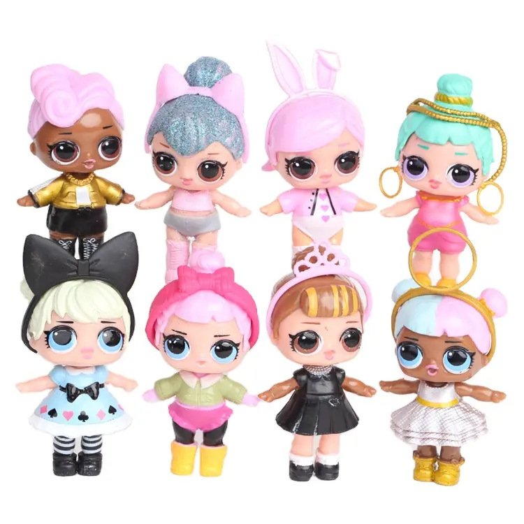 Hot Sale Carton 8 Styles Set Toy Lol Doll LoL Toy Doll For Kids