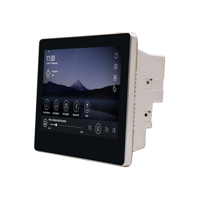 Touch Screen Multi Room Stereo Smart Home Audio System WiFi Music In Wall Amplifier
