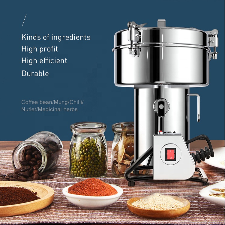 Grace Commercial Electric Spice Grinder Prices Dry Food Powder Making Machine Spice Pepper Grinding Machine