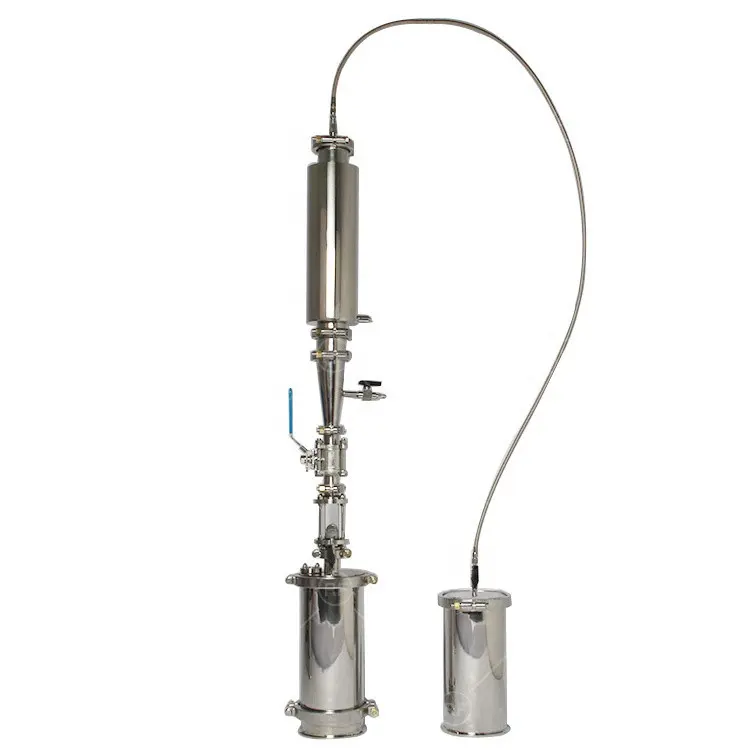 High quality Stainless Steel 90-135g Xl Mini Top Fill Closed Loop Extractor