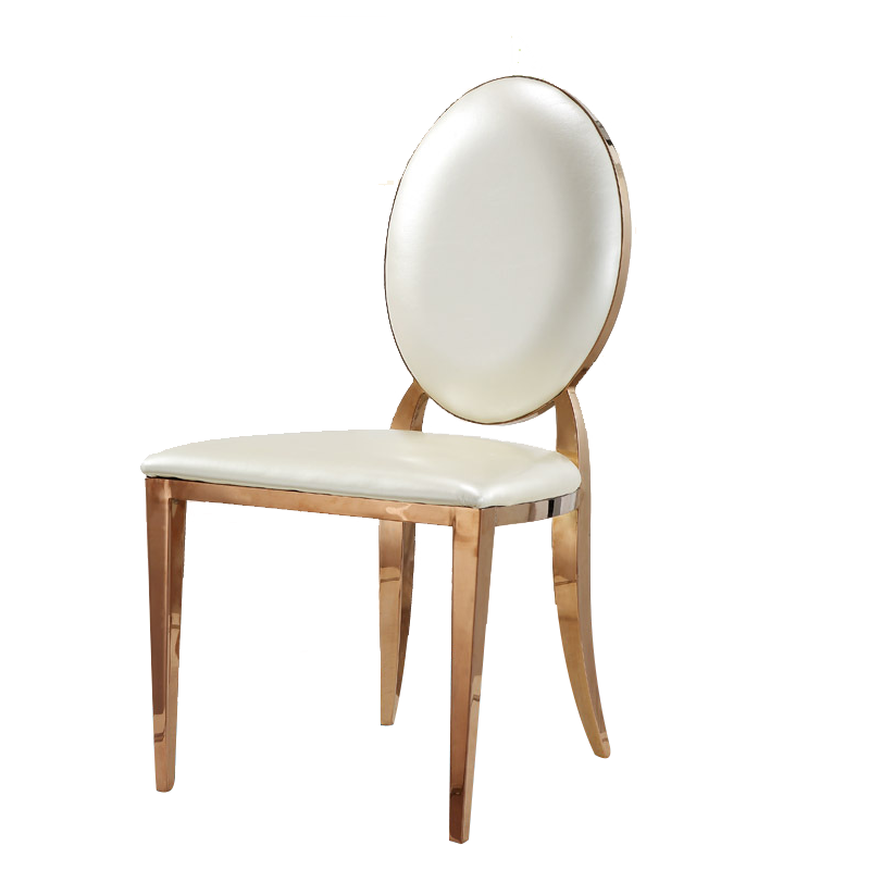 Rose Gold Stackable Turkey Hotel Wedding Party Dinning Table Leg Chairs for Rent
