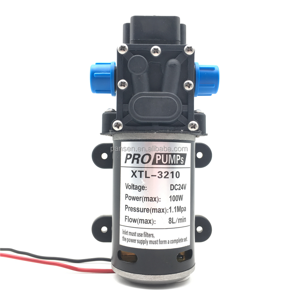 8L DC12V 100 W щеточный водяной насос, микро электрический диафрагменный насос для сельского хозяйства, Дрон XTL 3210