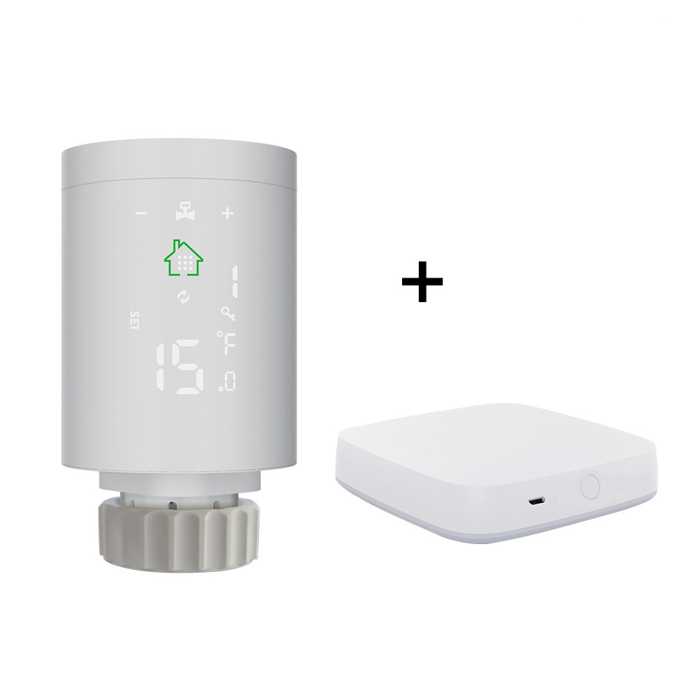 Привод радиатора ZigBee, умный термостат, термостатический клапан радиатора Zigbee TRV