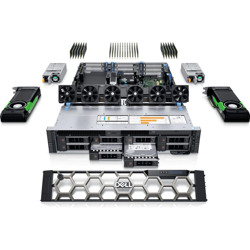 Оригинальная точная рабочая станция Dell Silver 4214R 2,4 ГГц 3,5 ГГц Turbo 12C 16,5 МБ кэш-памяти HT 100 Вт DDR4 2400