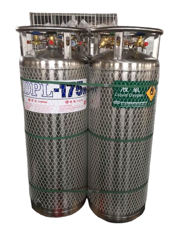 Криогенный DPL-450 жидкого азота жидкого кислорода дюар танки
