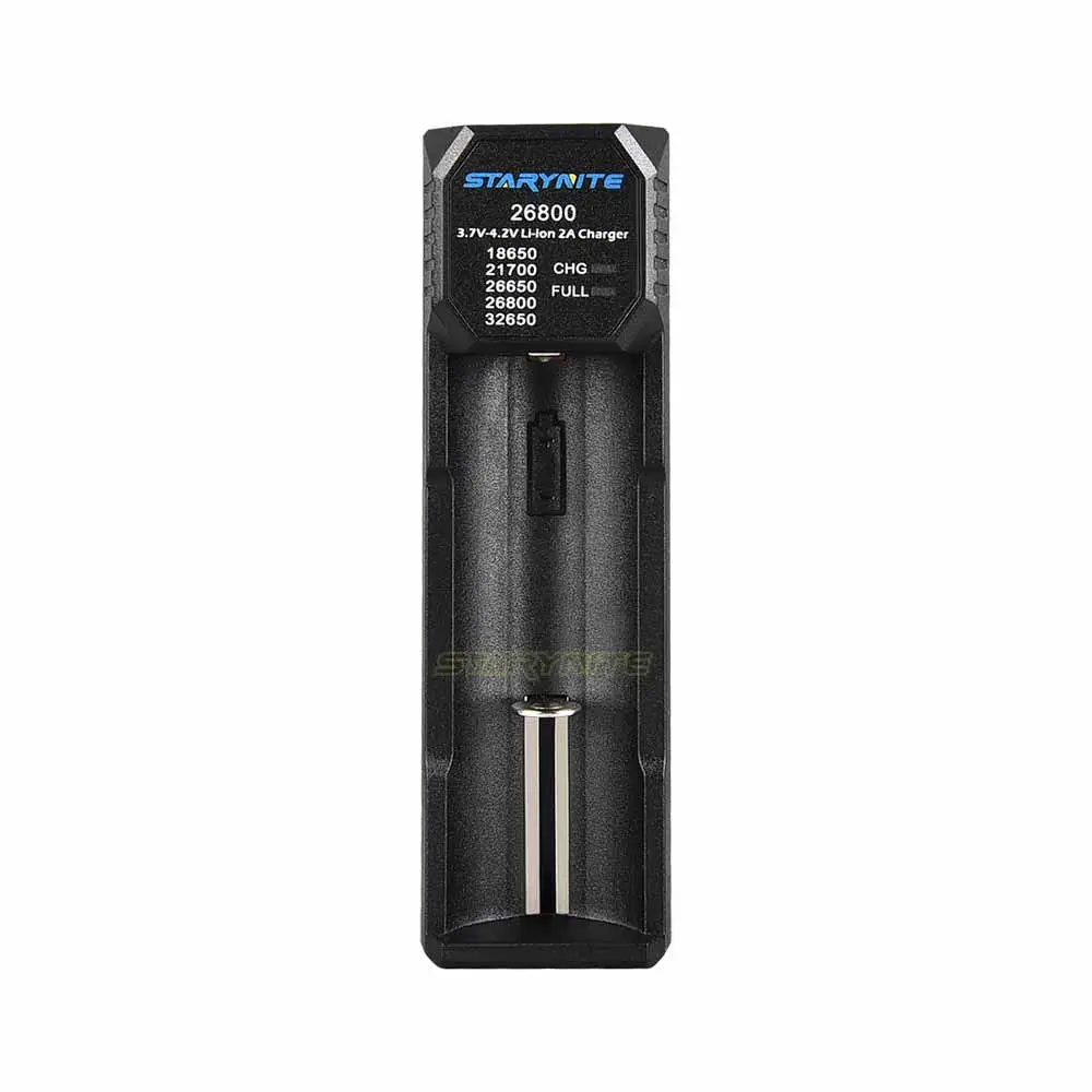Starynite 5V 2A USB для зарядного устройства с веб-камерой совместим с 18650,18700,20700,21700,22650,22700,26650,26700,26800,32650 литий-ионный аккумулятор