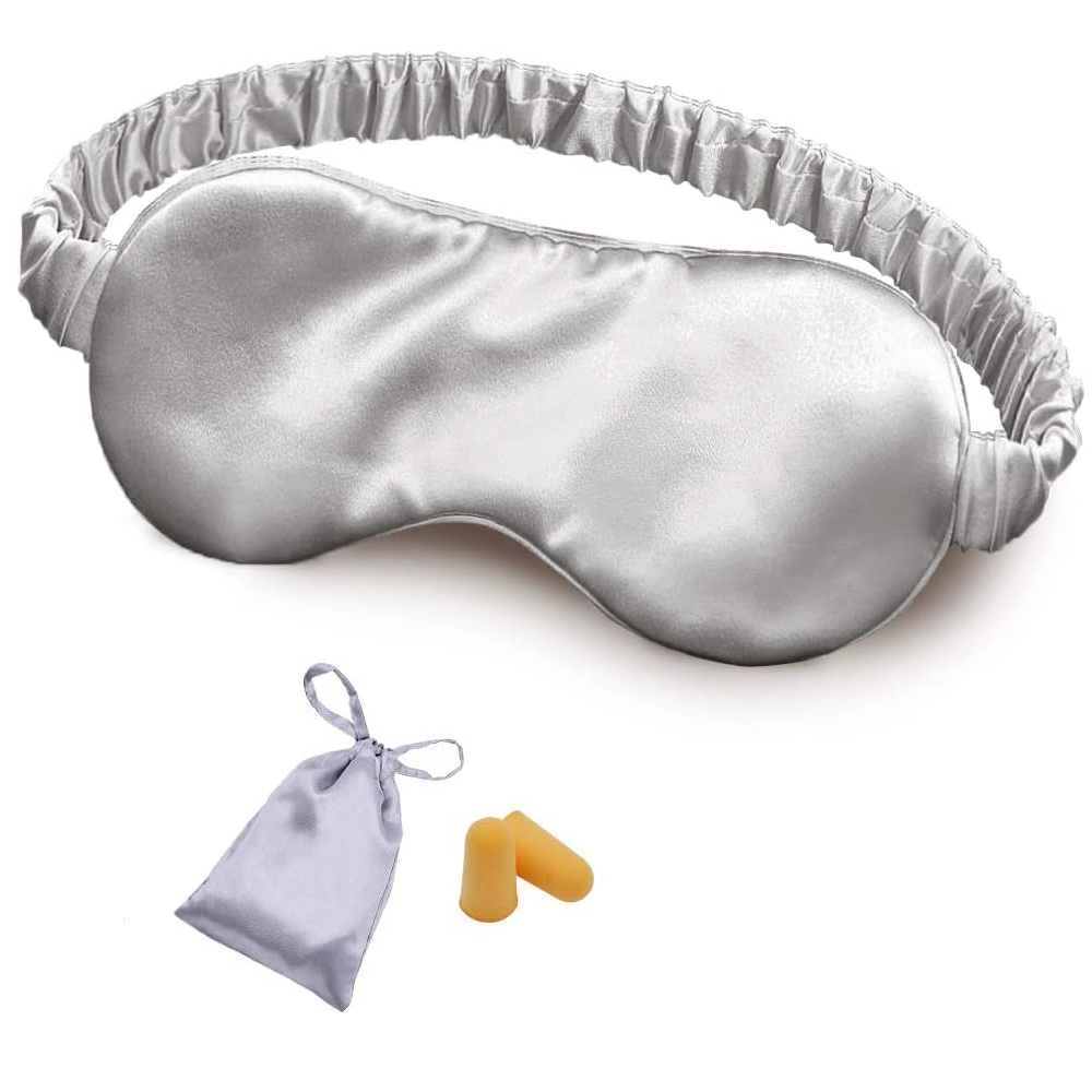 High quality hot selling Organic Lavender Sleeping Silk Eye Mask