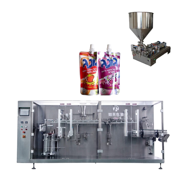 Premade Pouch Liquid   Thick Liquid Packing Machine Unit