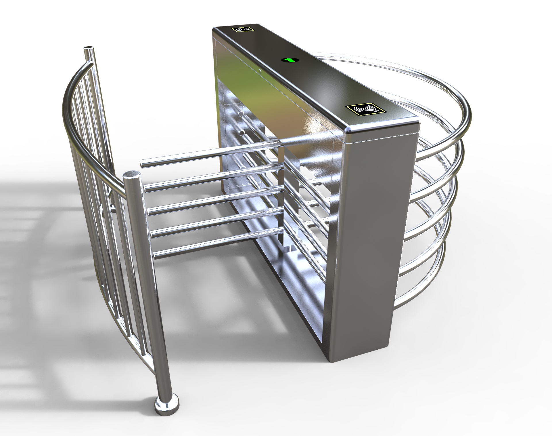 Rfid система контроля доступа половина высоты турникет ворота