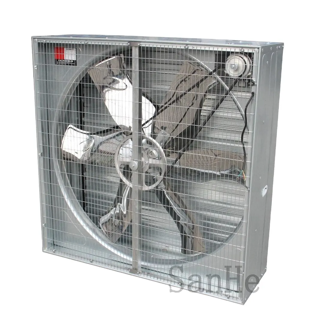 Poultry House Ventilation Fan Centrifugal Push-pull Type Ventilation Exhaust Fan Box Window Stand Wall Fans For Poultry Chicken Farm Chicken House