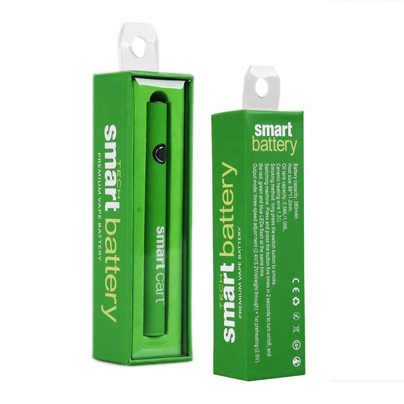 Smart cart vape батарея 510 нить 380 мАч с подарочной коробке в наличии