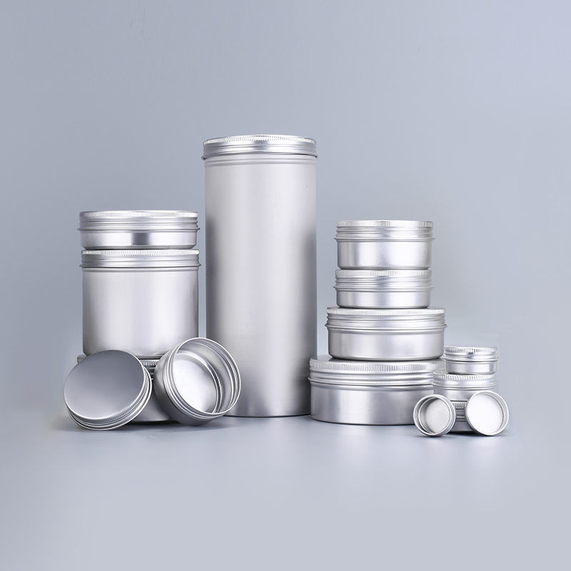 5g 10g 15g 30g 50g 60g 100g 120g 150g 200g 250g cosmetic aluminum jar for hand face cream in stock