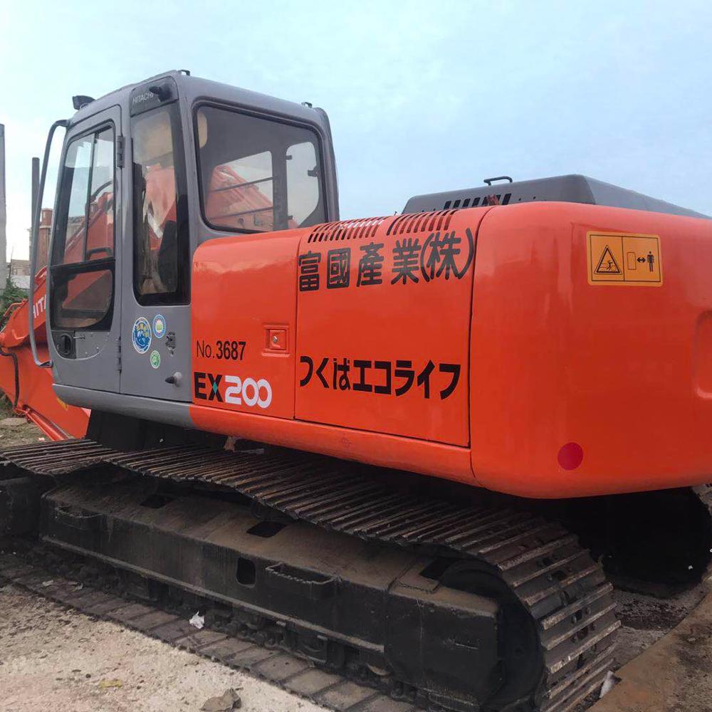 Б/у оригинальный японский экскаватор Hitachi EX200