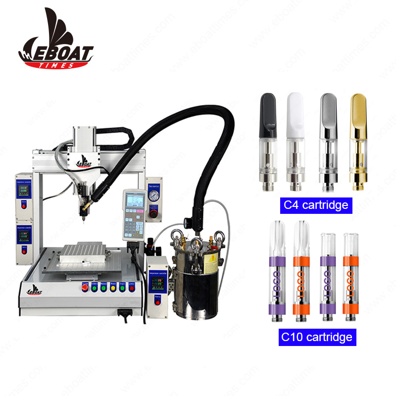 High speed auto filling machine bottle / vape pen / cbd cartridges filling machine