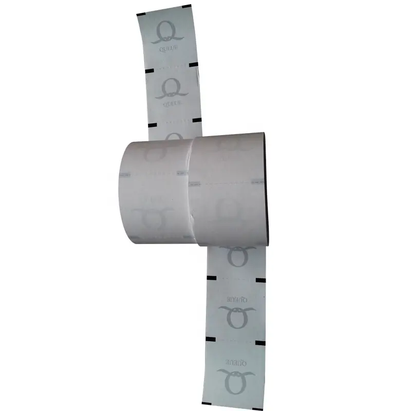 High Quality qmatic paper thermal direct thermal label ticket roll