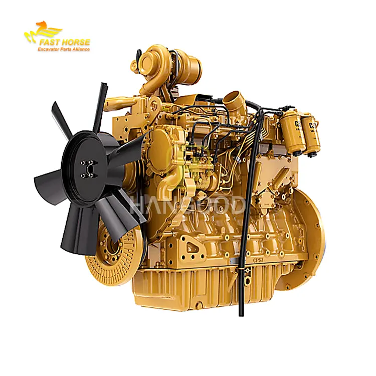 Детали двигателя Hangood C7.1, полный двигатель Assy 320D 325D 326D2, дизельный экскаватор для CAT C7.1, двигатель Perkins