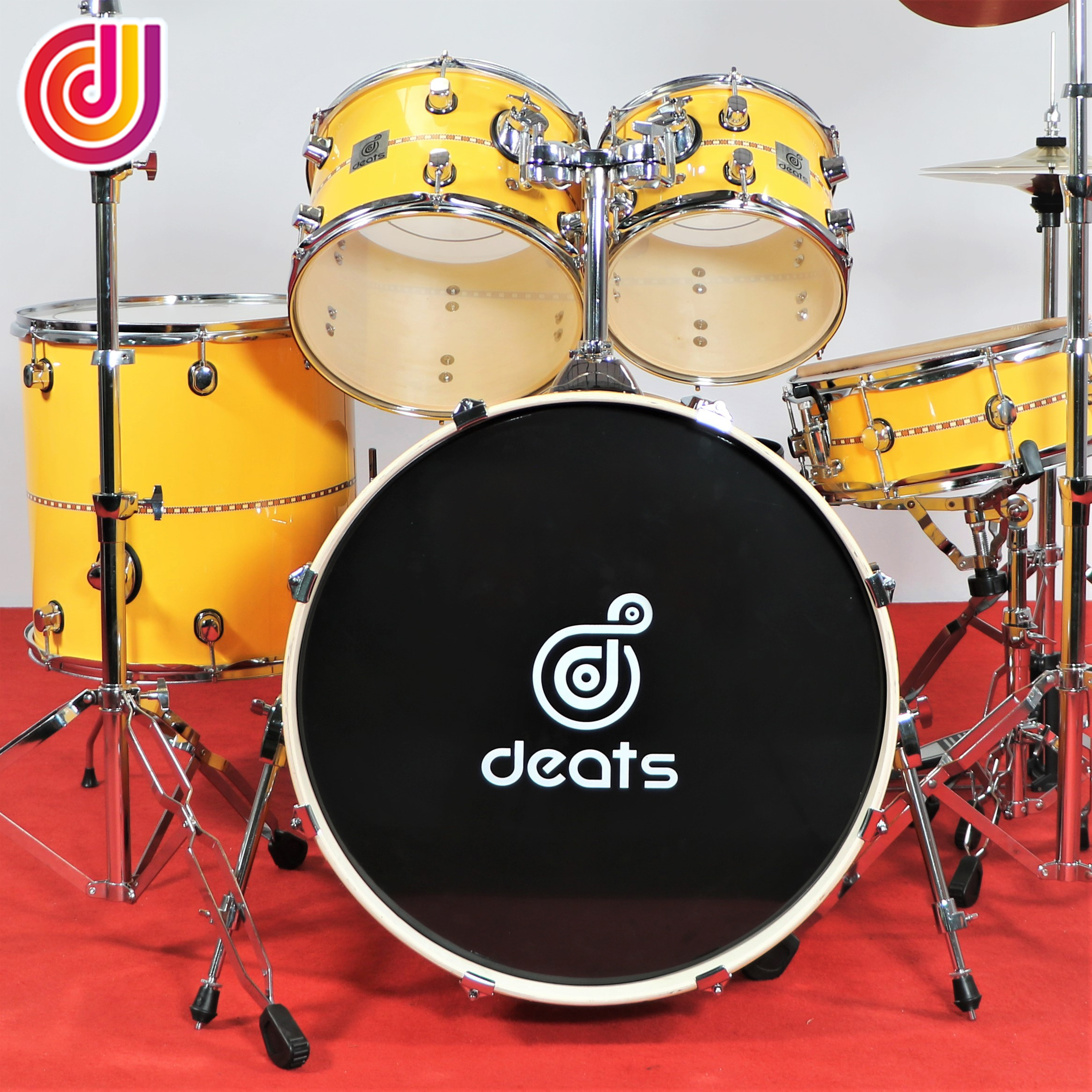 Deats Factory Direct 14 Inch Kids Drum Set Mini Jazz Classical Drum Set professional musical instruments