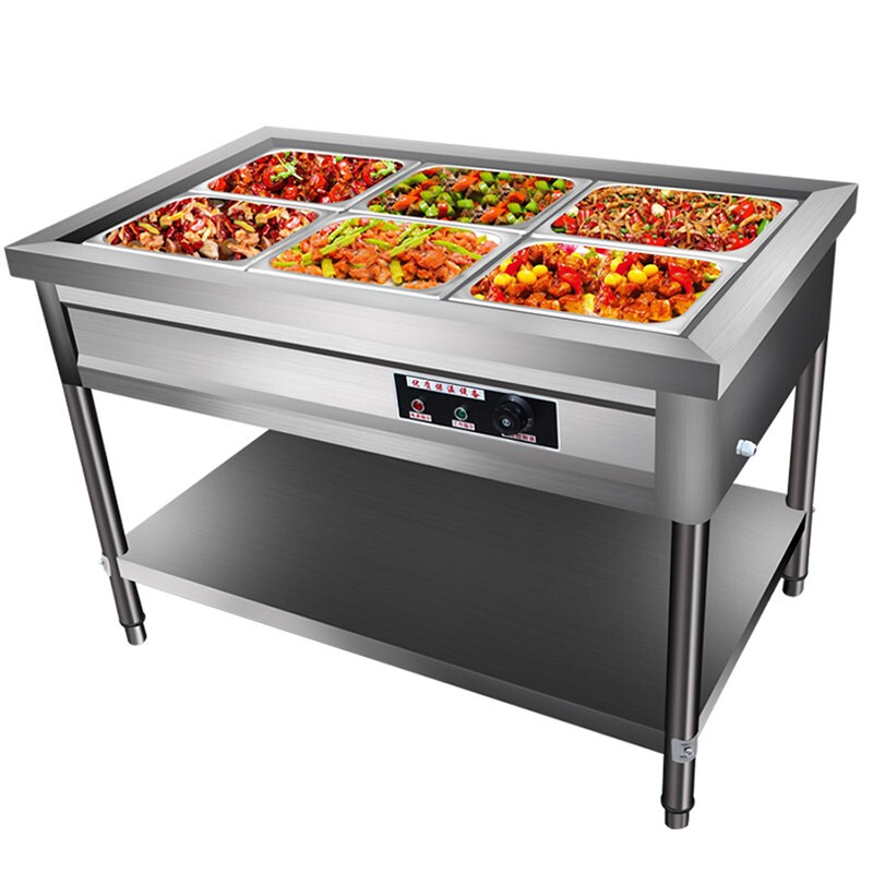 Commercial catering equipment CE stainless steel buffet heating Bain Marie food warmer