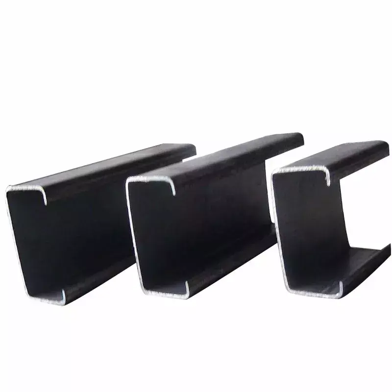 wholesale price standard length hot dipped metal gi slotted steel c channels