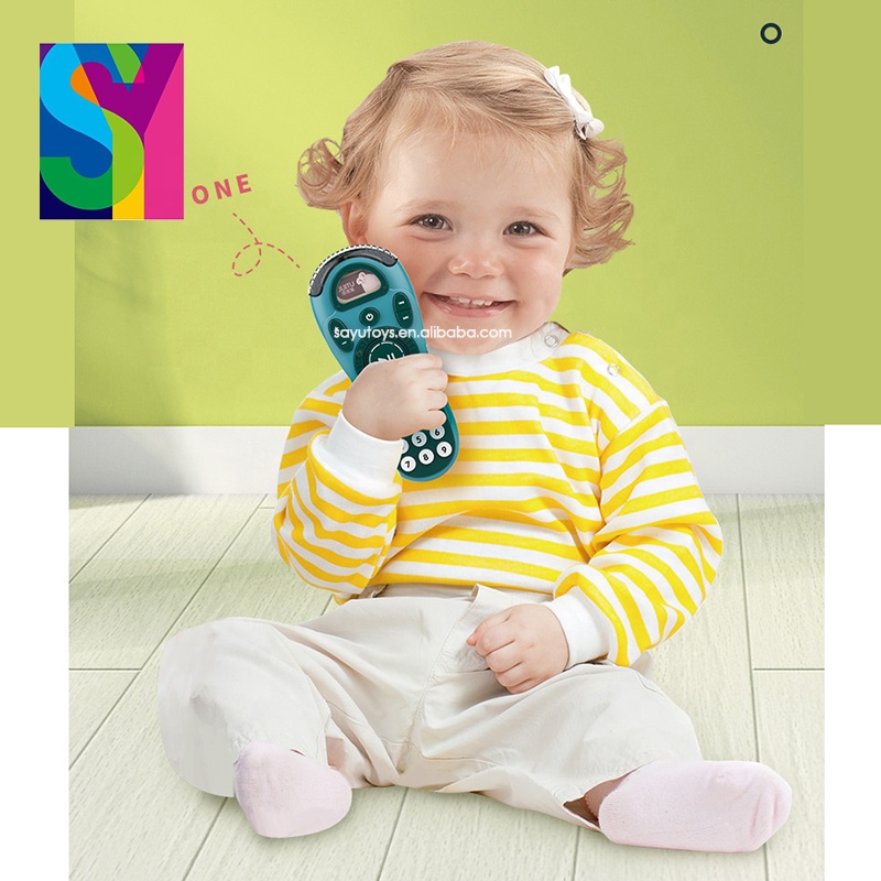 SY TOYS Children Early Education Sound And Light Cartoon Learning Story Machine Baby Music Remote Control Story Machine Phone